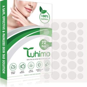 Pimple Patch Removal Device, Pimple Remover for All Skin Types, Herbal Condensed Patch for Small, Large Pimples, Wart – 72 Patches