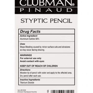 Clubman Jumbo Styptic Pencil 1 Oz, Pack of 3 by Clubman